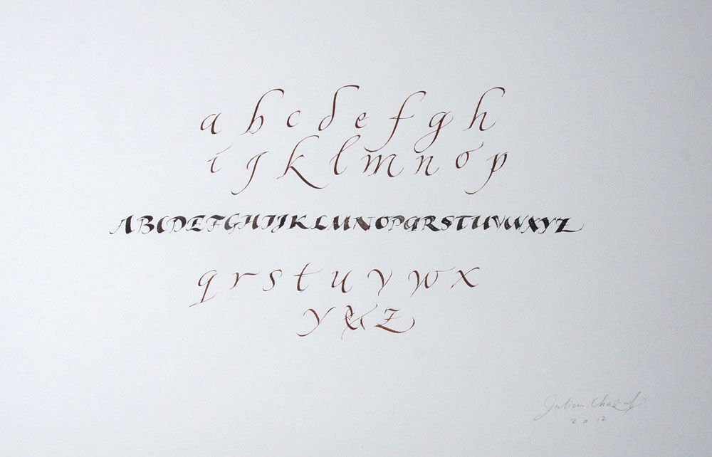 Alphabet chanceliere - 32