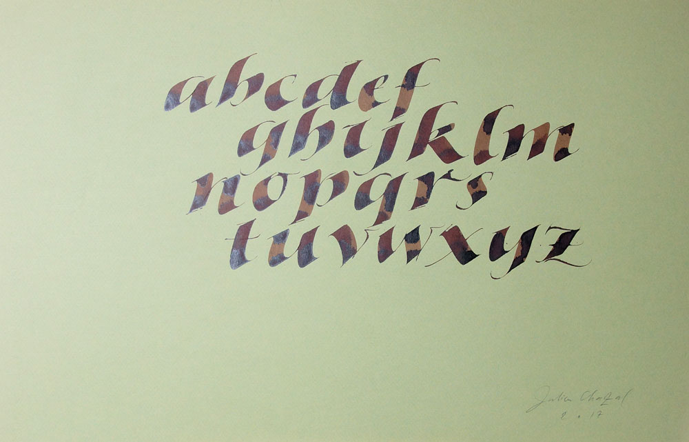 Alphabet chanceliere - 36